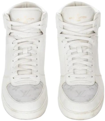 Louis Vuitton Rivoli Ankle Sneakers 'Putih Bertekstur' 1A5USL Shop Louis Vuitton Rivoli Ankle Sneakers 'Putih Bertekstur' 1A5USL
