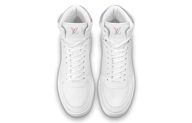 Lookbook Sneakers Louis Vuitton Rivoli ''Bianchi con Retro Iridescente'' 1A7S6