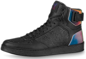 Louis Vuitton Rivoli Ankle Sneakers Rivoli 'Black with Iridescent Back' 1A7S7 Louis Vuitton Rivoli Ankle Sneakers Rivoli 'Black with Iridescent Back' 1A7S7