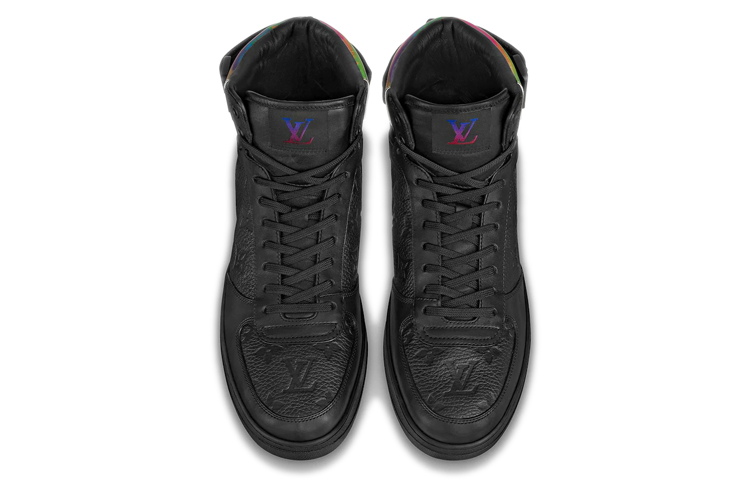 Lookbook LOUIS VUITTON Rivoli 運動靴 時尚板鞋 男款 黑