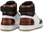 Lookbook Louis Vuitton Rivoli High 'Embossed Croc Black White Brown' 1A4UFI