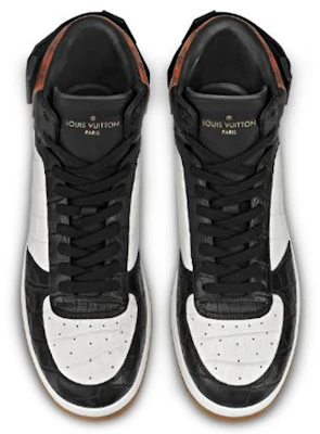 Louis Vuitton Rivoli High ''Embossed Croc Zwart Wit Bruin'' 1A4UFI Shop Louis Vuitton Rivoli High ''Embossed Croc Zwart Wit Bruin'' 1A4UFI