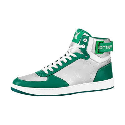 LV Rivoli Ankle Sneakers 'Silver Green'