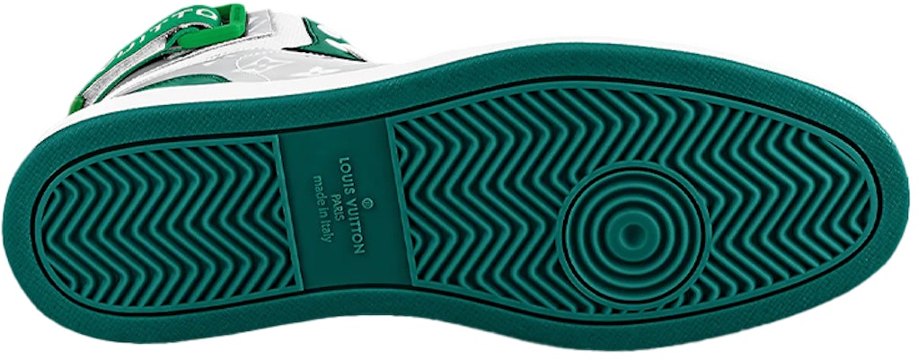 Louis Vuitton Rivoli Ankle Sneakers 'Silver Green' 1A9J6F Purchase Louis Vuitton Rivoli Ankle Sneakers 'Silver Green' 1A9J6F