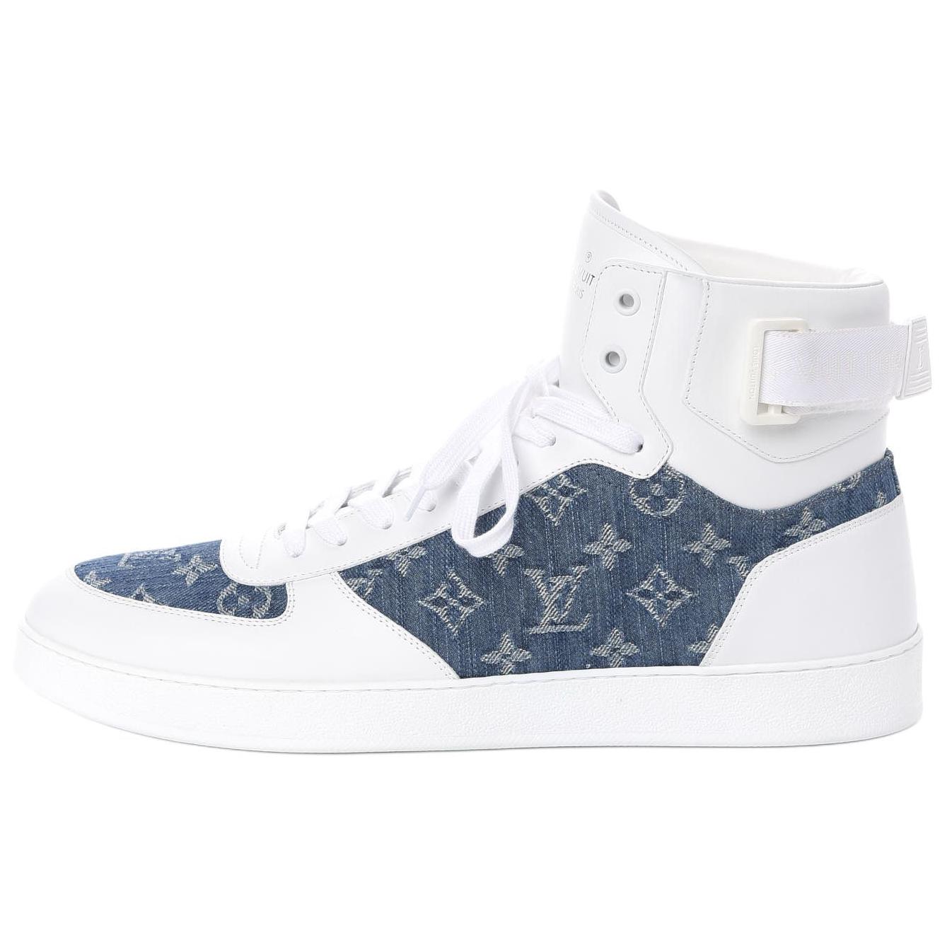 Louis Vuitton Rivoli High 'White Blue' 1A45TQ