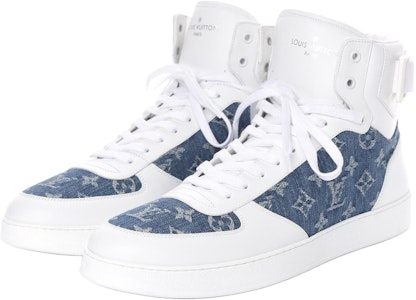 路易威登 Rivoli 高筒運動鞋 '白藍' 1A45TQ Lookbook 路易威登 Rivoli 高筒運動鞋 '白藍' 1A45TQ