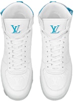 Louis Vuitton Rivoli Sneakers Putih Monogram Biru Metalik 1A8V8Q Lookbook Louis Vuitton Rivoli Sneakers Putih Monogram Biru Metalik 1A8V8Q