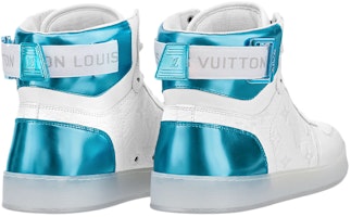 Louis Vuitton Rivoli Sneakers Putih Monogram Biru Metalik 1A8V8Q Shop Louis Vuitton Rivoli Sneakers Putih Monogram Biru Metalik 1A8V8Q