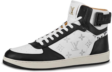 Louis Vuitton LV Rivoli Kasut Ankel 'Putih Hitam' 1A5EPT Buy Louis Vuitton LV Rivoli Kasut Ankel 'Putih Hitam' 1A5EPT