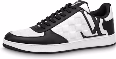 Louis Vuitton Rivoli Sneakers 'White Plaid with Black Side Logo' 1ABFDZ Louis Vuitton Rivoli Sneakers 'White Plaid with Black Side Logo' 1ABFDZ