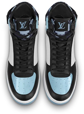 Louis Vuitton Rivoli Sneaker 'Hitam Putih Biru' 1A815Z Lookbook Louis Vuitton Rivoli Sneaker 'Hitam Putih Biru' 1A815Z