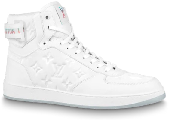 Louis Vuitton Rivoli Ankle Sneakers 'White Monogram' 1A8K2D Order Louis Vuitton Rivoli Ankle Sneakers 'White Monogram' 1A8K2D