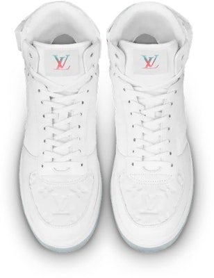 Louis Vuitton Rivoli Ankle Sneakers 'White Monogram' 1A8K2D Lookbook Louis Vuitton Rivoli Ankle Sneakers 'White Monogram' 1A8K2D