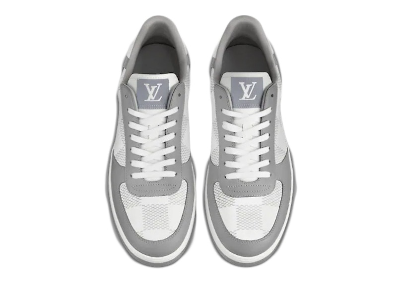Order Louis Vuitton Rivoli Sneaker ''Damier Grau'' 1A9ZER