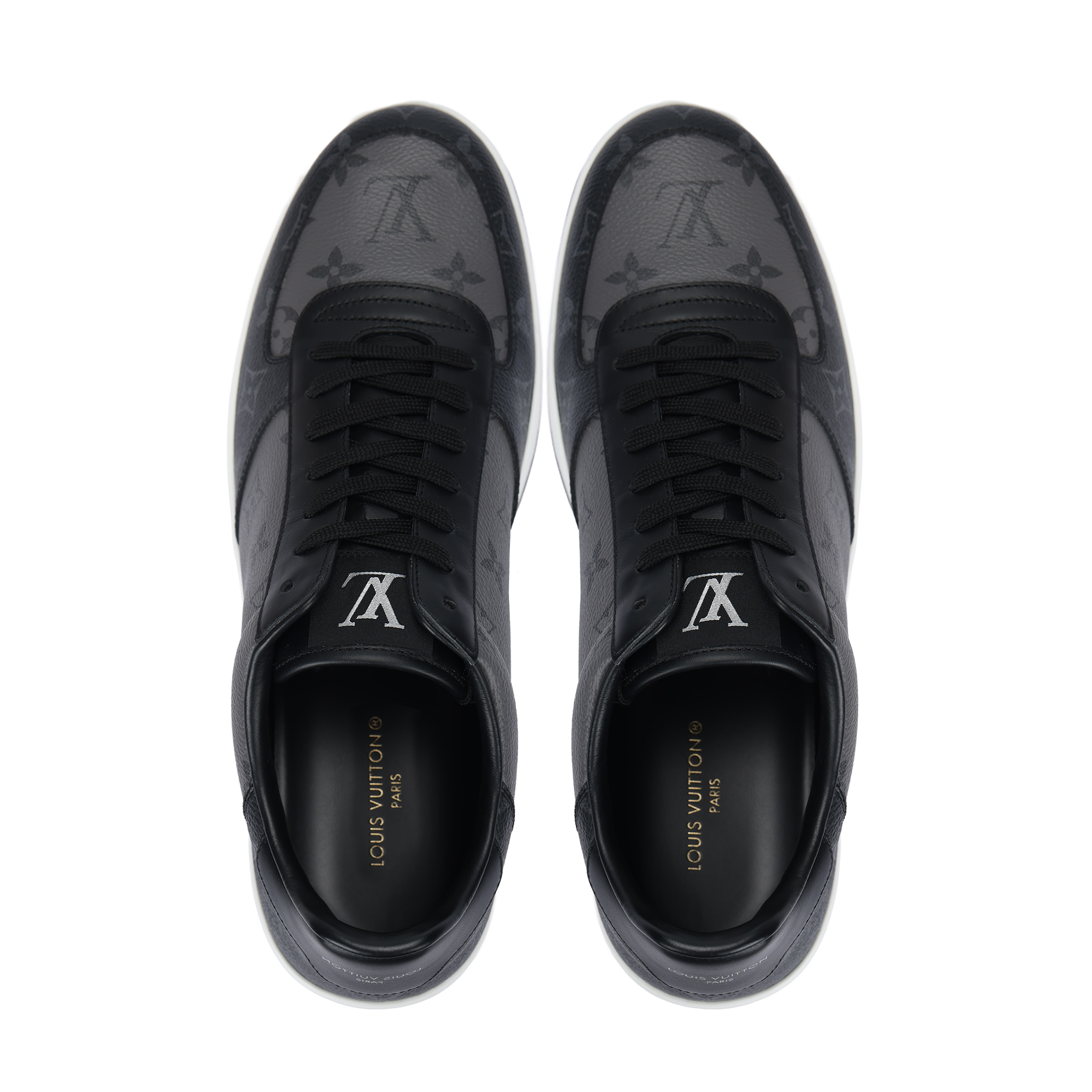 Lookbook Louis Vuitton Rivoli Sneaker ''Eclipse Monogram'' Herrenschuh 1A8EB5
