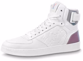 Louis Vuitton Rivoli Ankle Sneakers 'White with Iridescent Back' 1A7S6 Louis Vuitton Rivoli Ankle Sneakers 'White with Iridescent Back' 1A7S6