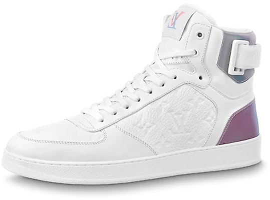 Louis Vuitton Rivoli Sneaker Buku Lali 'Putih dengan Belakang Iridescent' 1A7S6 Buy Louis Vuitton Rivoli Sneaker Buku Lali 'Putih dengan Belakang Iridescent' 1A7S6