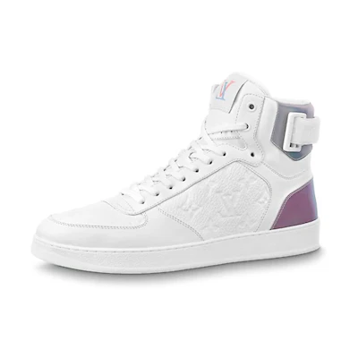 LV Rivoli Ankle Sneakers 'White with Iridescent Back'