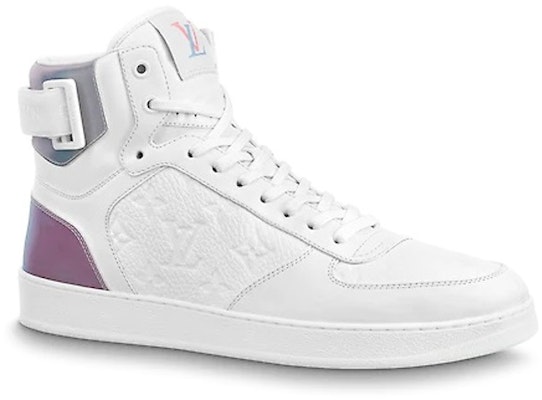 Louis Vuitton Rivoli Sneaker Buku Lali 'Putih dengan Belakang Iridescent' 1A7S6 Order Louis Vuitton Rivoli Sneaker Buku Lali 'Putih dengan Belakang Iridescent' 1A7S6