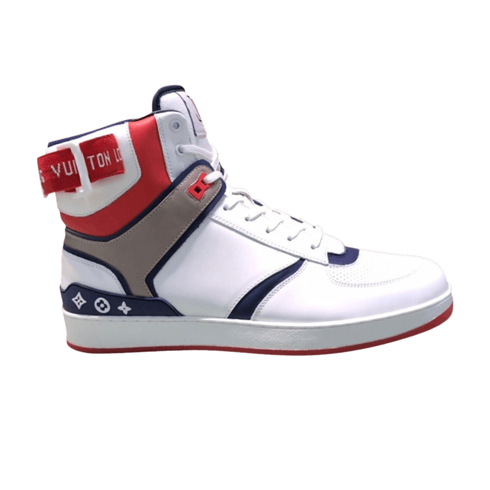 Louis Vuitton Rivoli Sneaker Boot 'White Blue Red' 1A5YM6