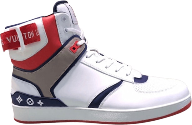 Louis Vuitton Rivoli Sneaker Boot 'White Blue Red' - 1A5YM6