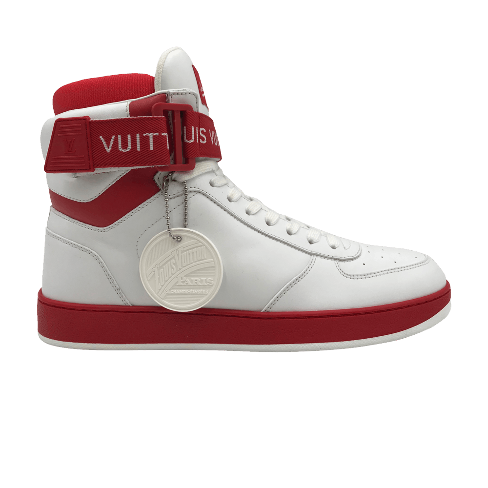 Louis Vuitton Rivoli Sneaker Boot 'White Red' 1A3MT3