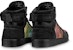 Louis Vuitton Rivoli Ankle Sneakers 'Hitam dengan Patch Monogram Berwarna-warni' 1A5I47