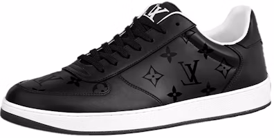 Louis Vuitton Rivoli Sneakers 'Black Monogram with White' 1A9FGZ Louis Vuitton Rivoli Sneakers 'Black Monogram with White' 1A9FGZ