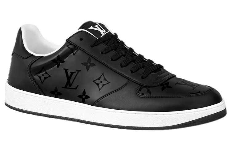 Order Louis Vuitton Rivoli Zapatillas 'Monograma Negro con Blanco' 1A9FGZ