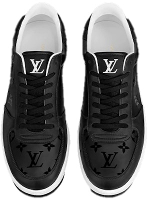 Louis Vuitton Rivoli Sneakers 'Black Monogram with White' 1A9FGZ Lookbook Louis Vuitton Rivoli Sneakers 'Black Monogram with White' 1A9FGZ