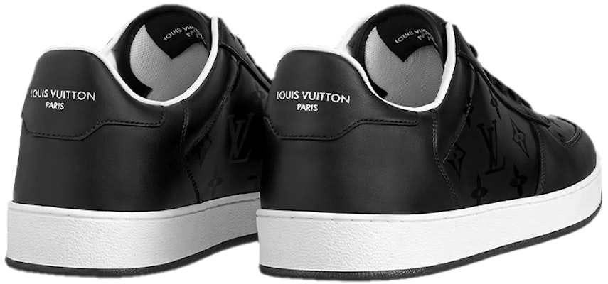 Louis Vuitton Rivoli Sneakers 'Black Monogram with White' 1A9FGZ Shop Louis Vuitton Rivoli Sneakers 'Black Monogram with White' 1A9FGZ