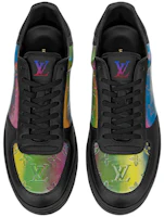 Lookbook Louis Vuitton Rivoli Sneakers ''Schwarz mit Shell Shine Monogram'' 1A99NO