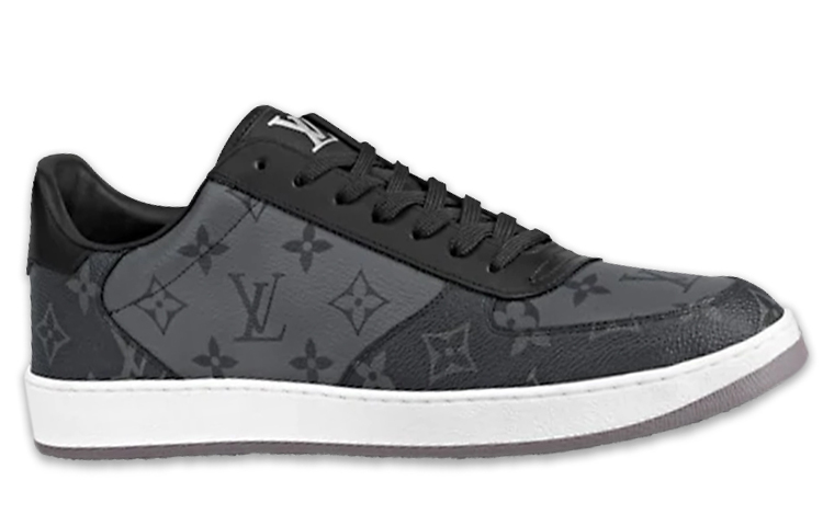 Order LOUIS VUITTON Rivoli 低筒 時尚板鞋 男款 黑灰色