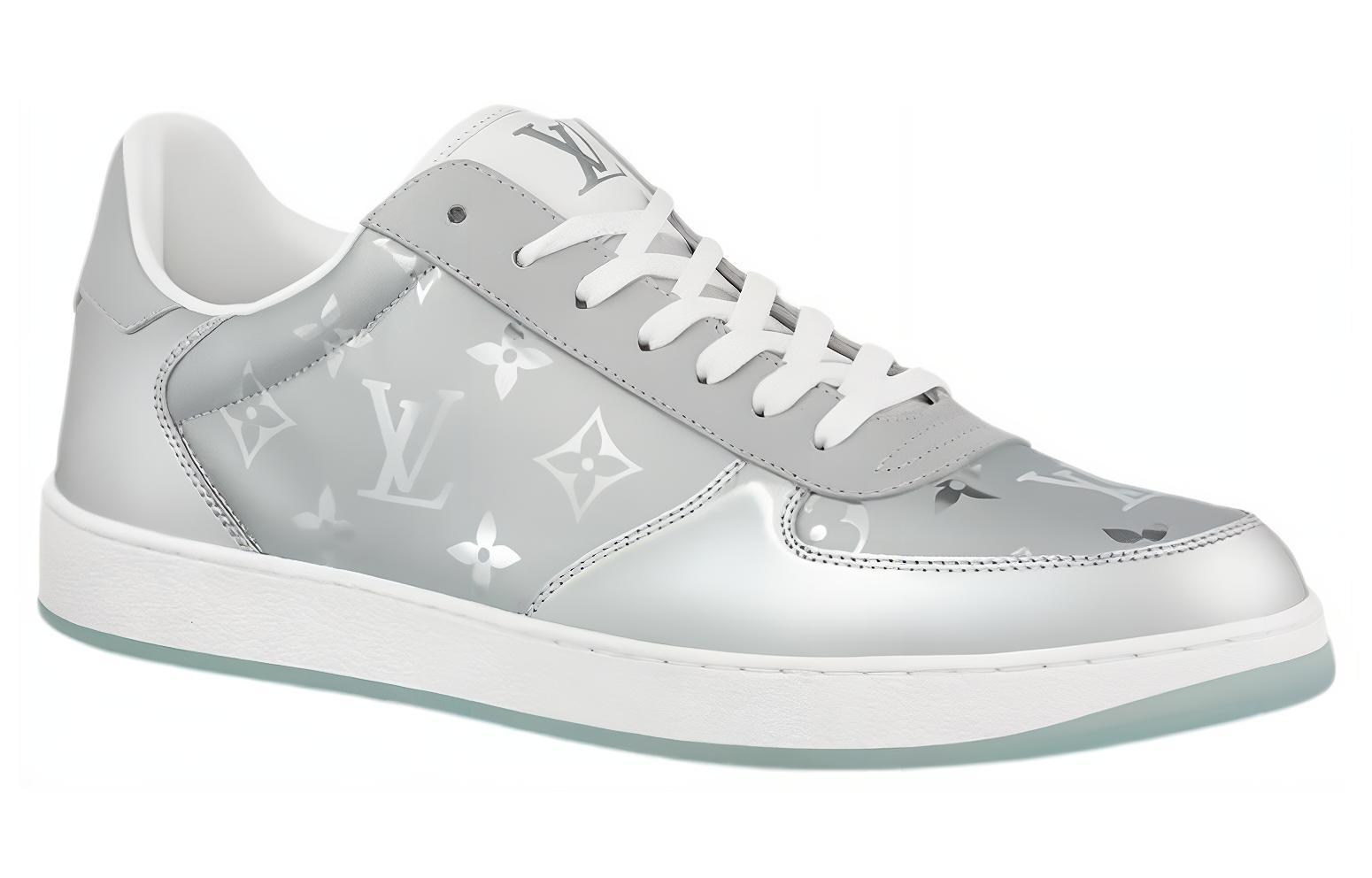 Lookbook Sneakers Louis Vuitton Rivoli 'Silver Monogram' 1A9GXE