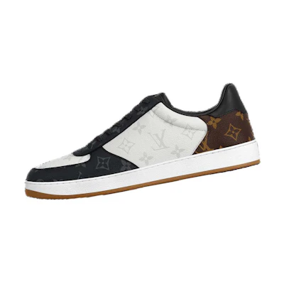 LV Rivoli Sneakers 'White Black Brown Monogram'