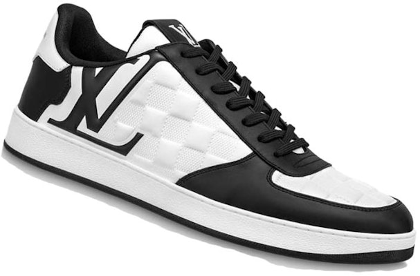 Louis Vuitton Rivoli Sneakers 'White Plaid with Black Side Logo' 1ABFDZ Order Louis Vuitton Rivoli Sneakers 'White Plaid with Black Side Logo' 1ABFDZ
