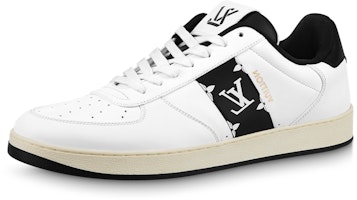 Louis Vuitton Rivoli Sneakers 'White with Black Side Monogram Band' 1AAVAH Louis Vuitton Rivoli Sneakers 'White with Black Side Monogram Band' 1AAVAH