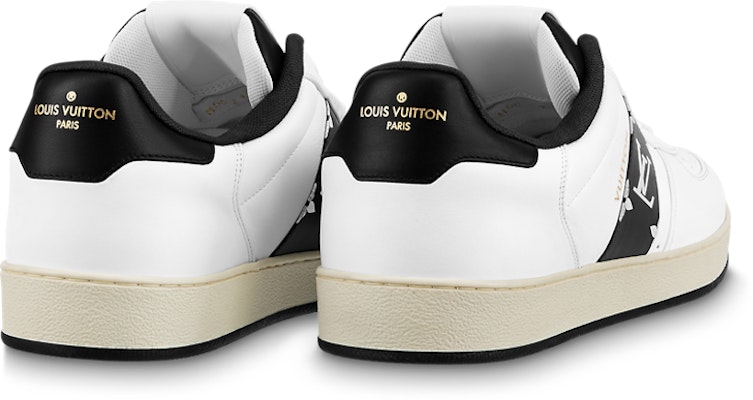 路易威登 Rivoli 牛皮 系带 低帮 时尚板鞋 白黑 Shop 路易威登 Rivoli 牛皮 系带 低帮 时尚板鞋 白黑