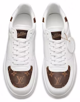 LOUIS VUITTON Rivoli 老花logo拼接平紋小牛皮 運動鞋 男款 白棕 Purchase LOUIS VUITTON Rivoli 老花logo拼接平紋小牛皮 運動鞋 男款 白棕