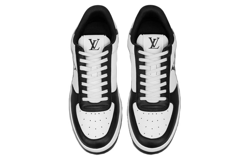 Lookbook 路易威登 Rivoli 皮革 系带 低筒 時尚運動鞋 白黑