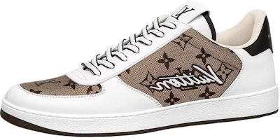Louis Vuitton Rivoli Sneakers 'White with Vintage Monogram' 1ABF4L Louis Vuitton Rivoli Sneakers 'White with Vintage Monogram' 1ABF4L