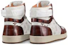 Lookbook Louis Vuitton Rivoli Wit Bruin ''Croc Print Hoge Sneakers'' 1A5I2T