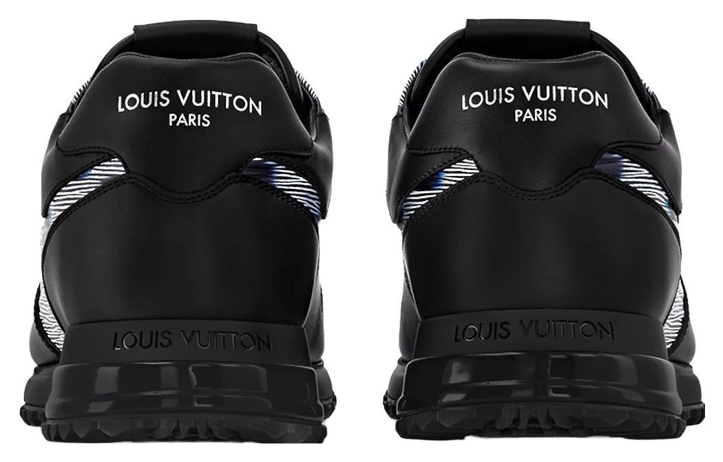 Shop Louis Vuitton Run Away 'Black Essentials' Sepatu Hitam Essentials 1ACGAN