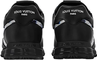 Shop LOUIS VUITTON Run Away 皮革 百搭時尚 低筒 日常休閒鞋 男款 黑色