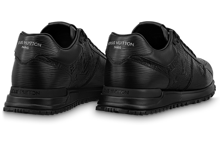 Lookbook LOUIS VUITTON Run Away 小牛皮 低筒 運動休閒鞋 男款 黑色