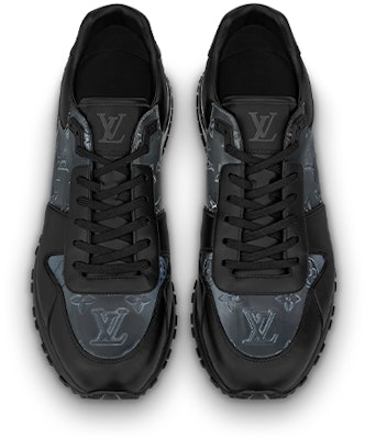 Louis Vuitton Run Away Sneakers 'Black with Grey Monogram' 1A8KJA Lookbook Louis Vuitton Run Away Sneakers 'Black with Grey Monogram' 1A8KJA
