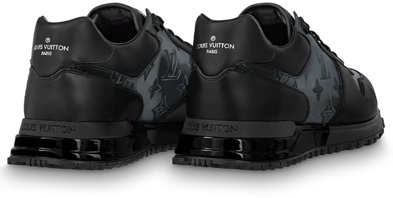Louis Vuitton Run Away Sneakers 'Black with Grey Monogram' 1A8KJA Shop Louis Vuitton Run Away Sneakers 'Black with Grey Monogram' 1A8KJA