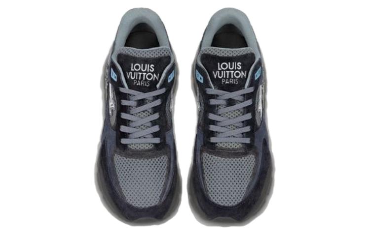 Lookbook 路易威登 Run Away 時尚綁帶運動鞋 藍黑