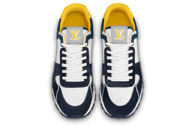 Lookbook 루이비통 런 어웨이 블루 옐로우 화이트 (or) 루이비통 런어웨이 청백노 1ABMF7