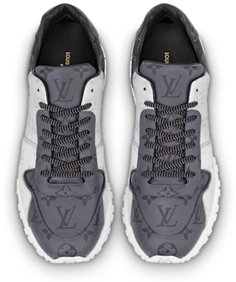 Louis Vuitton Run Away Sneakers 'White Monogram Ice and Dark Gray Monogram' 1A8UZJ Lookbook Louis Vuitton Run Away Sneakers 'White Monogram Ice and Dark Gray Monogram' 1A8UZJ
